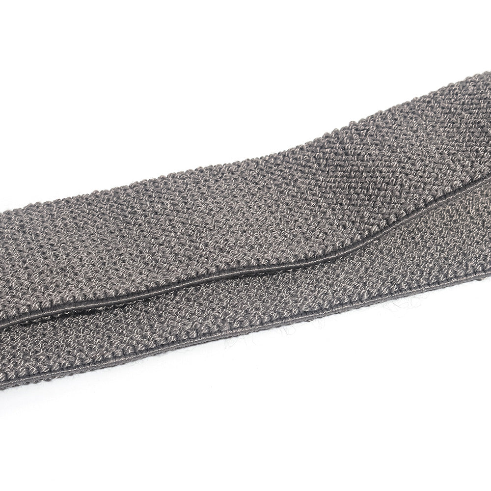Détail du tissu tissé antiglisse de la bande longue