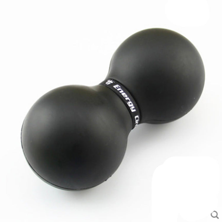 Balle de massage double noire pour le haut du dos