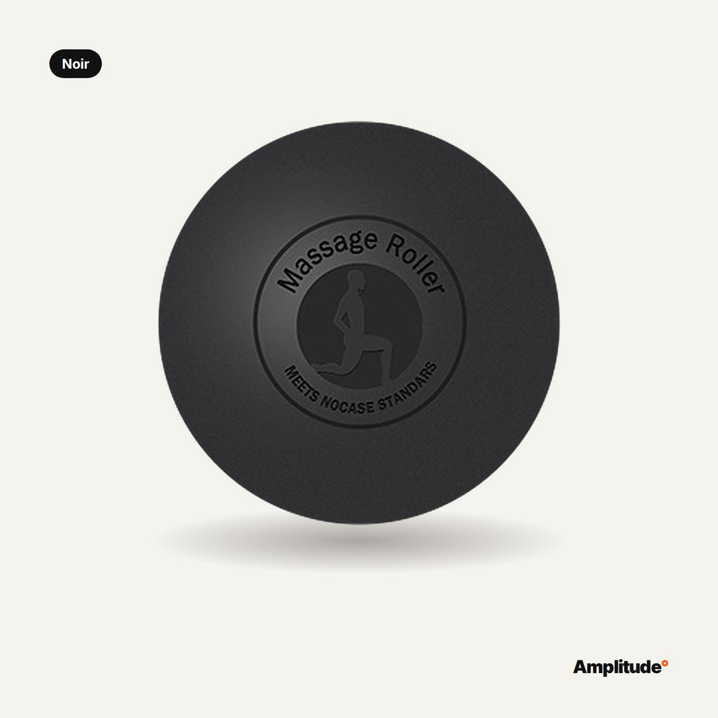 Balle de massage 6,3 cm noire