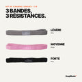 Set de 3 bandes longues en tissu de 2 m Amplitude°