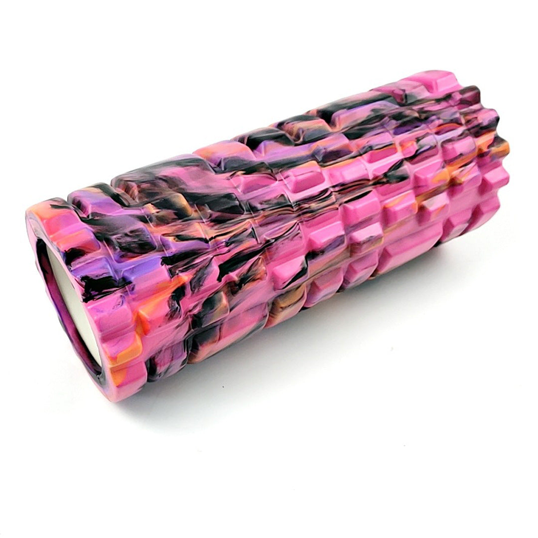 Rouleau de fascia 33 cm coloris Braise, rose, rouge et noir